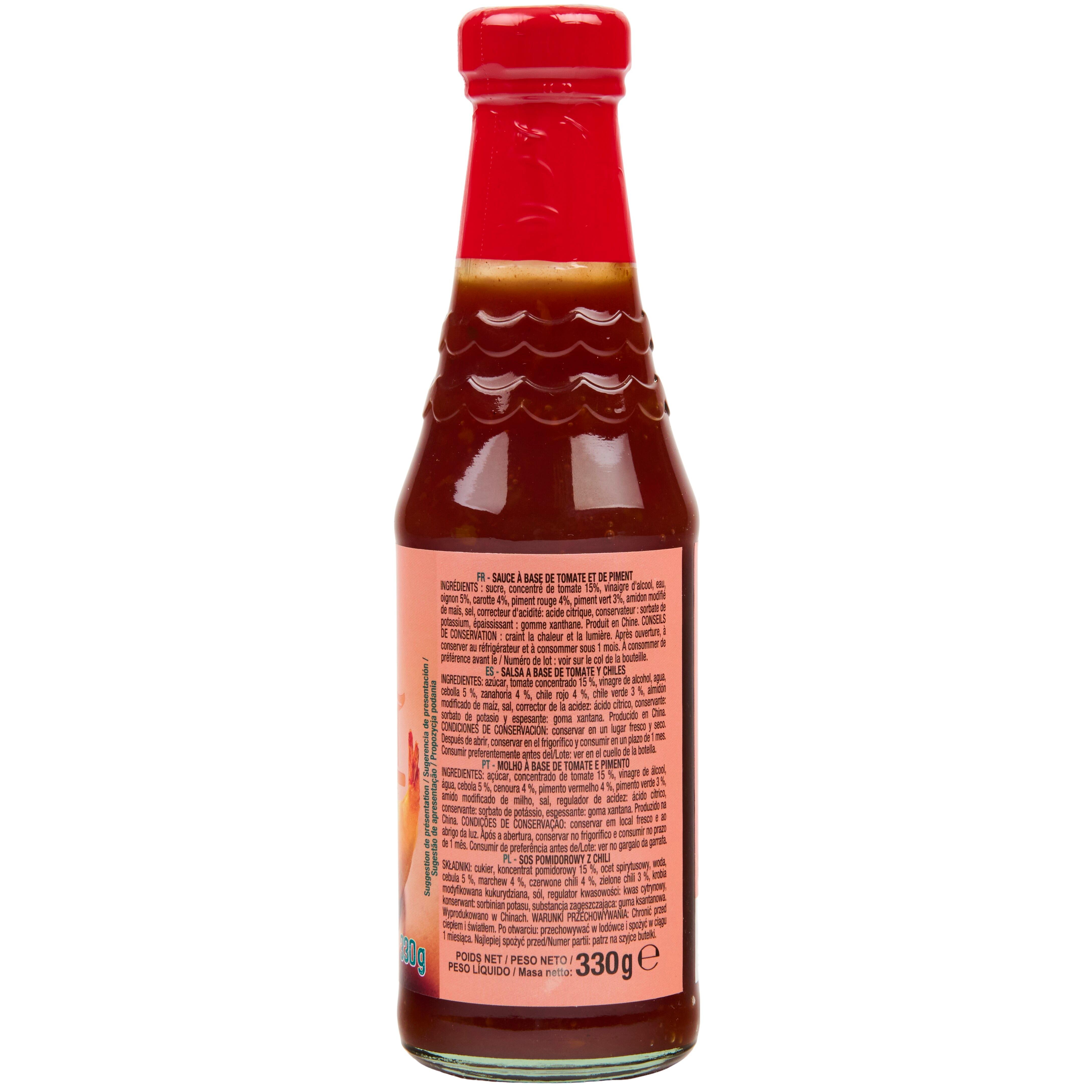 Voir la diapositive 2 : AUCHAN Recettes d'Asie sauce aigre douce 330g