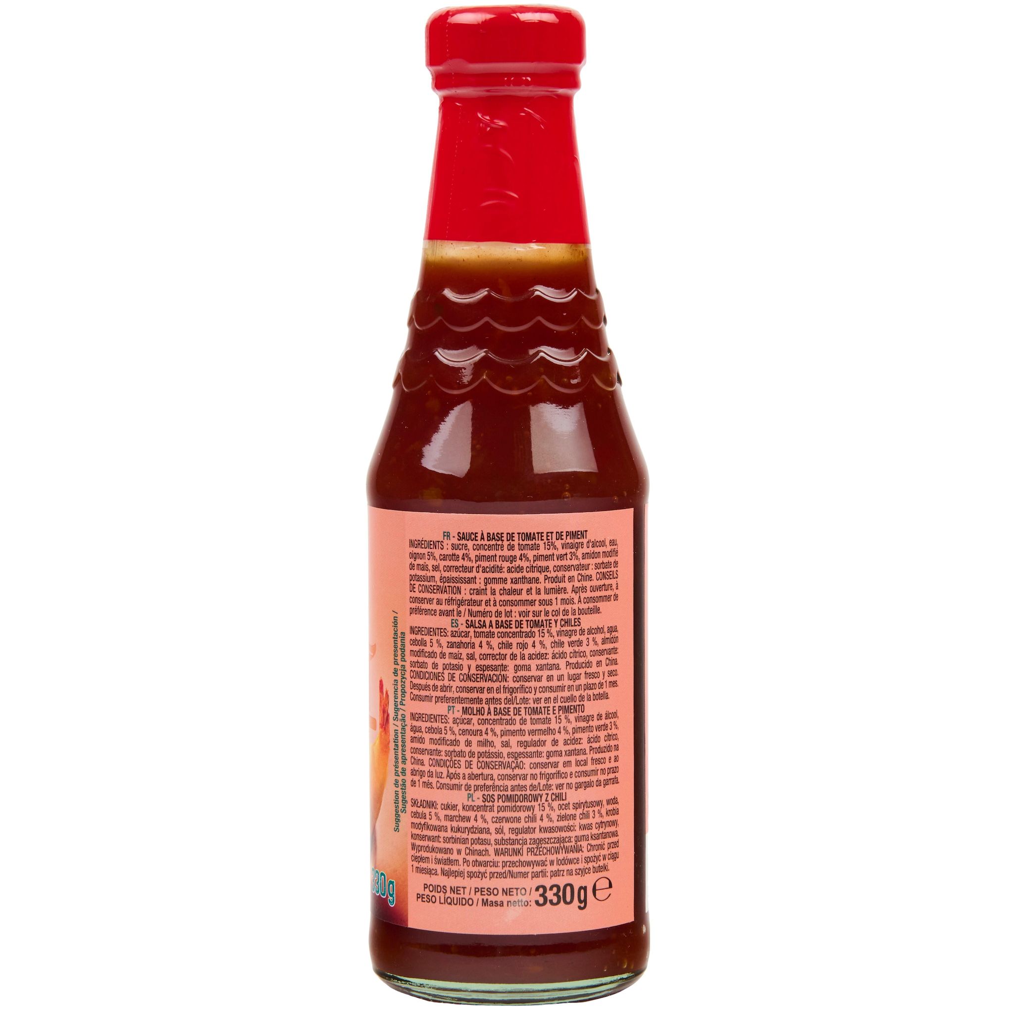 Voir la diapositive 4 : AUCHAN Recettes d'Asie sauce aigre douce 330g