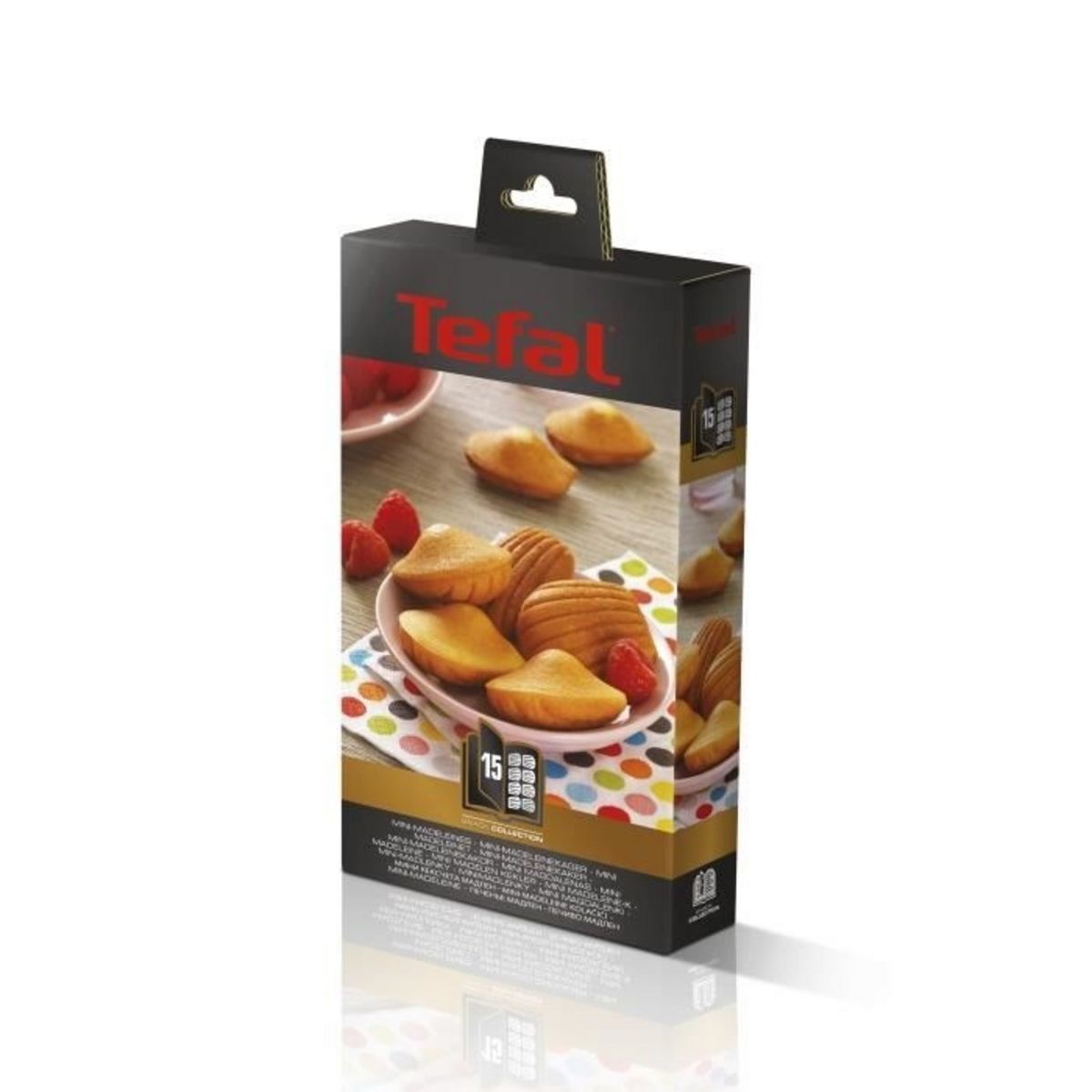 TEFAL Plaque 2 minis madeleines pour gaufrier