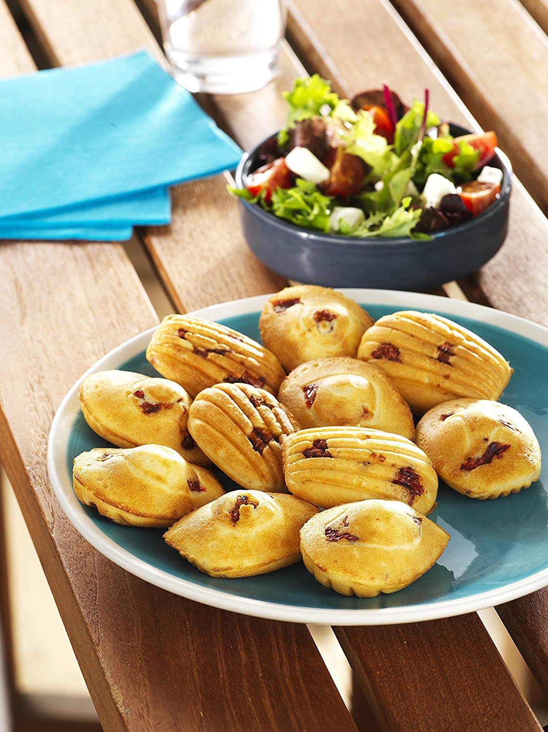 Voir la diapositive 4 : TEFAL Plaque 2 minis madeleines pour gaufrier