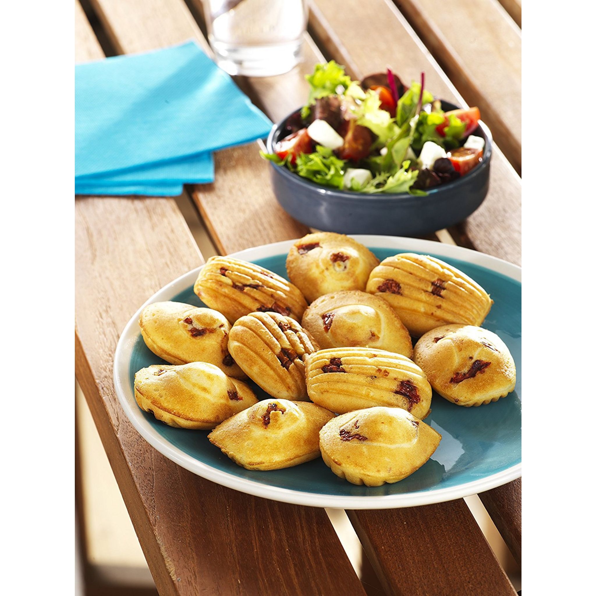 Voir la diapositive 4 : TEFAL Plaque 2 minis madeleines pour gaufrier