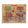Voir la diapositive 2 : AUCHAN Duo mousse canard et terrine campagne 100g 100g