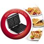 Voir la diapositive 2 : MOULINEX Gaufrier Waffle Time WJ170112 - Blanc