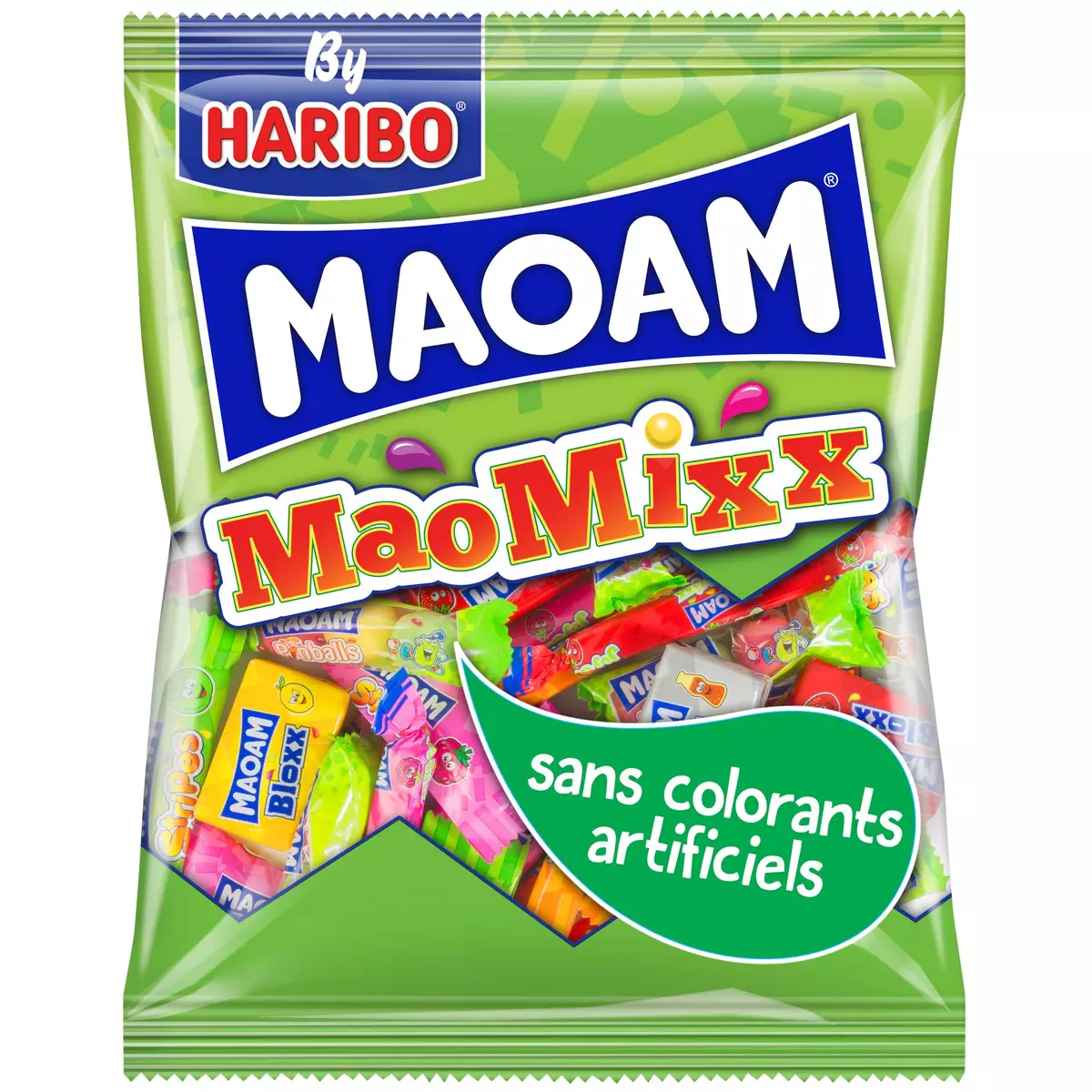 HARIBO Maoam MaoMix bonbons goûts fruités 250g