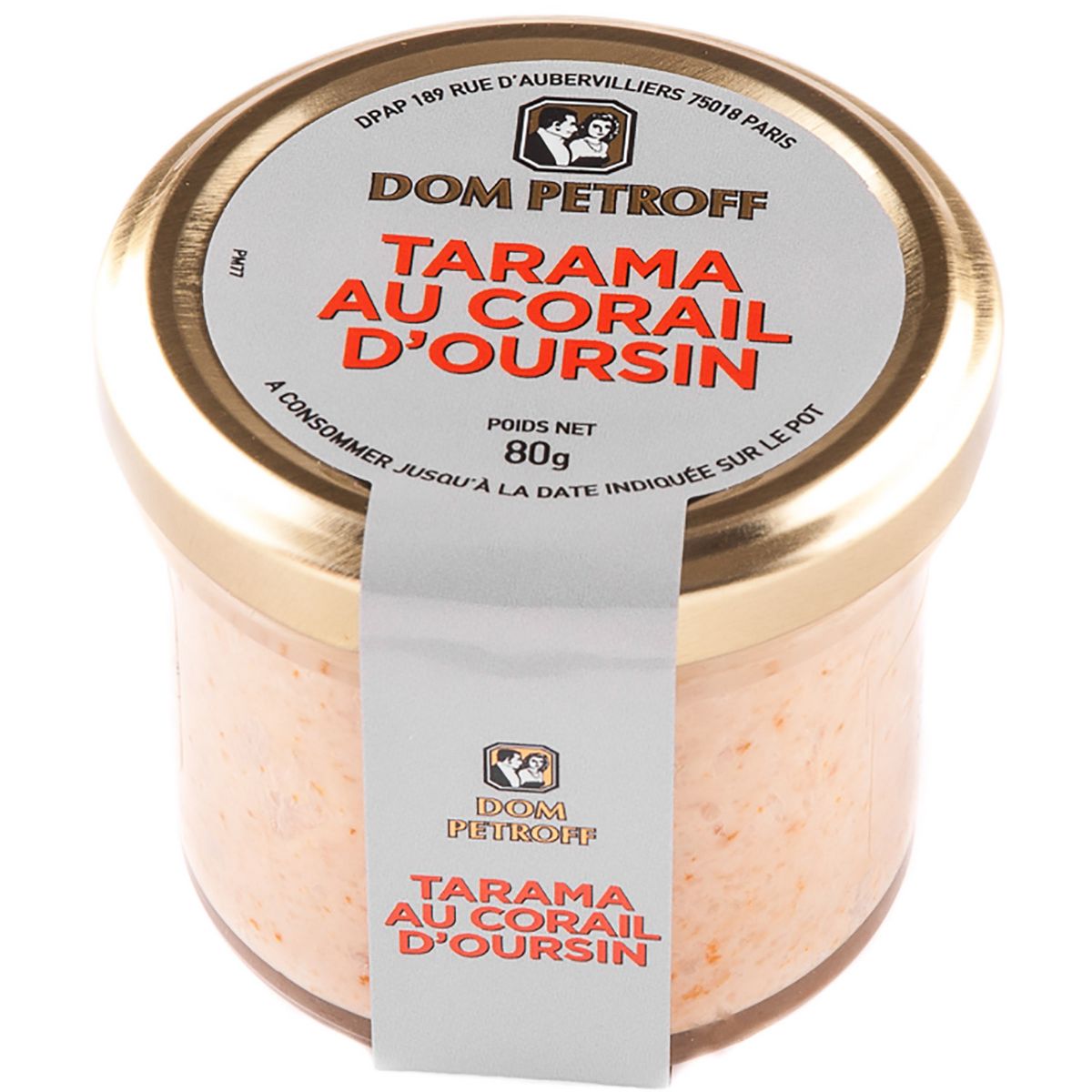 DOM PETROFF Tarama au corail d'oursin 80g