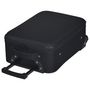 Voir la diapositive 6 : AUCHAN ESSENTIEL Valise cabine souple noire 49x32x17cm