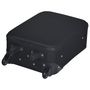 Voir la diapositive 7 : AUCHAN ESSENTIEL Valise cabine souple noire 49x32x17cm