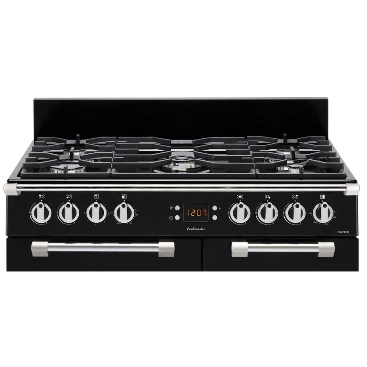 Voir la diapositive 2 : LEISURE Piano de cuisson à gaz CK90F324K, 90 cm, 5 Foyers gaz dont 1 wok, 1 four multifonction 3D + 1 four chaleur pulsée + 1 grill