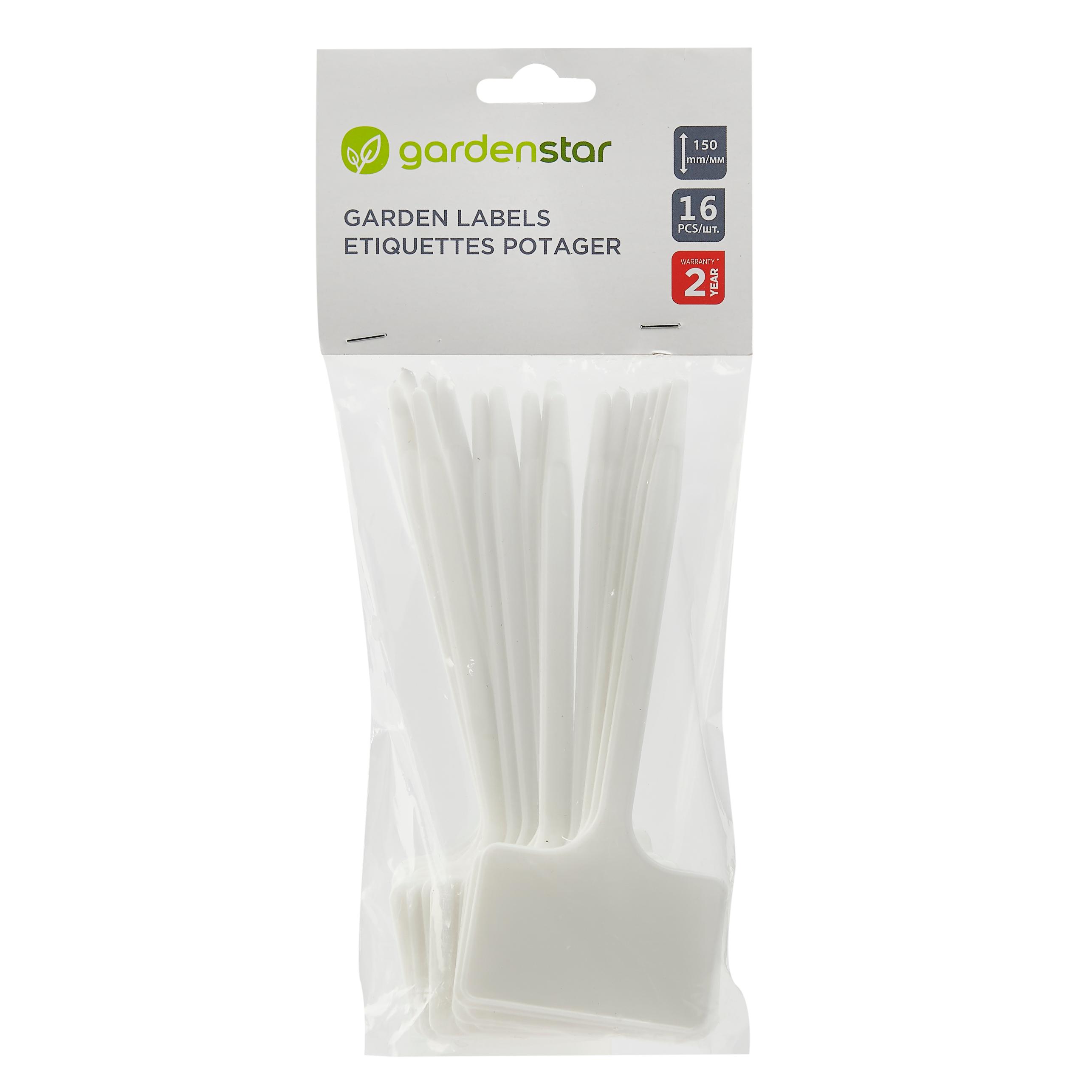 Voir la diapositive 2 : GARDENSTAR 16 porte etiquette plastiq gardenstar gardenstar