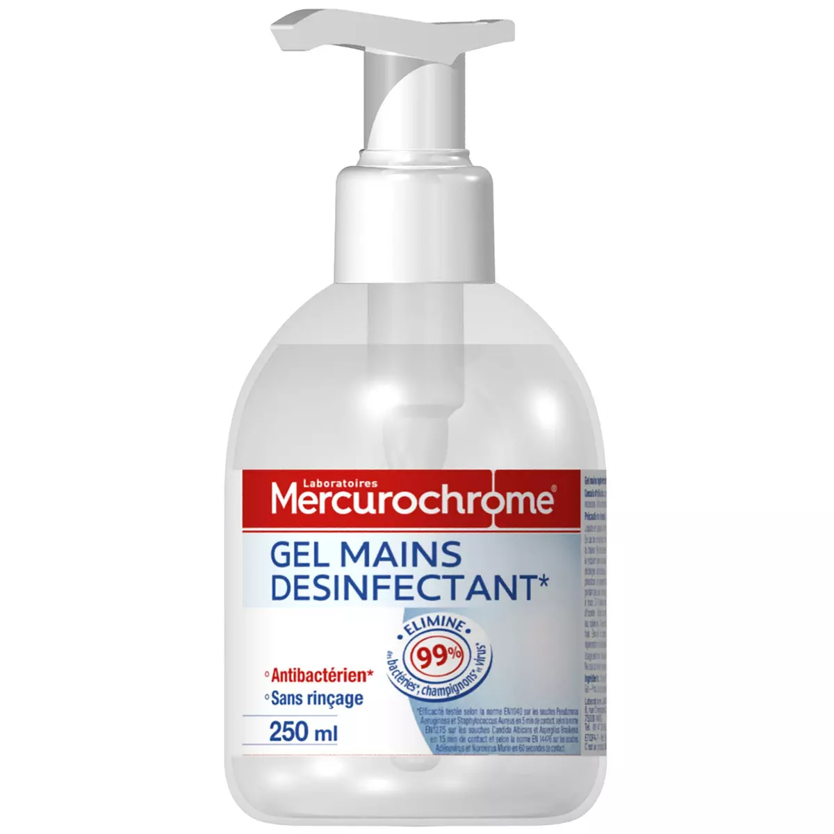 Mercurochrome, Gel mains désinfectant 75 ml
