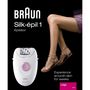 Voir la diapositive 6 : BRAUN Épilateur électrique SE1-1170 Silk-épil