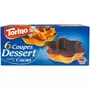 TORINO Coupes desserts nappées au cacao 168g 6 pièces 