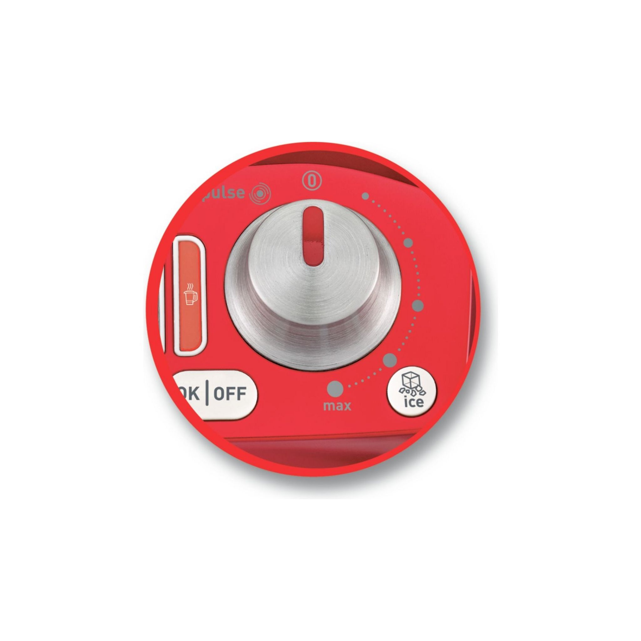 Voir la diapositive 2 : MOULINEX Blender chauffant LM906110 Soup & Co - Rouge et Blanc