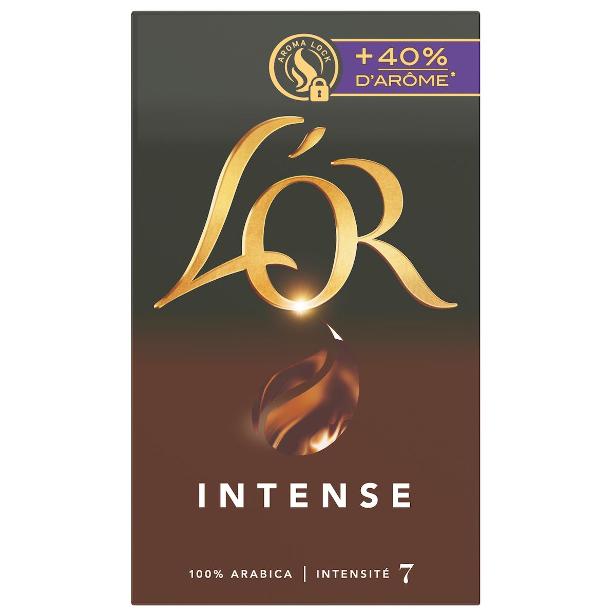 L'OR Café moulu intense pur arabica intensité 7 250g