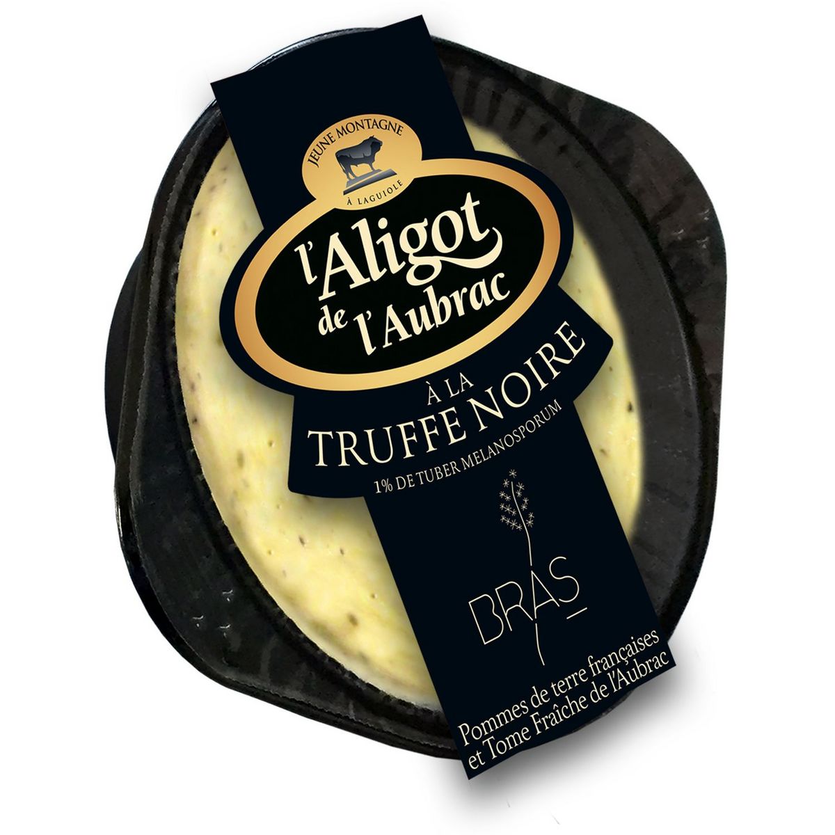 JEUNE MONTAGNE Aligot de l'Aubrac à la truffe noire 400g