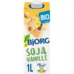 BJORG Boisson végétale bio soja vanille calcium 1l