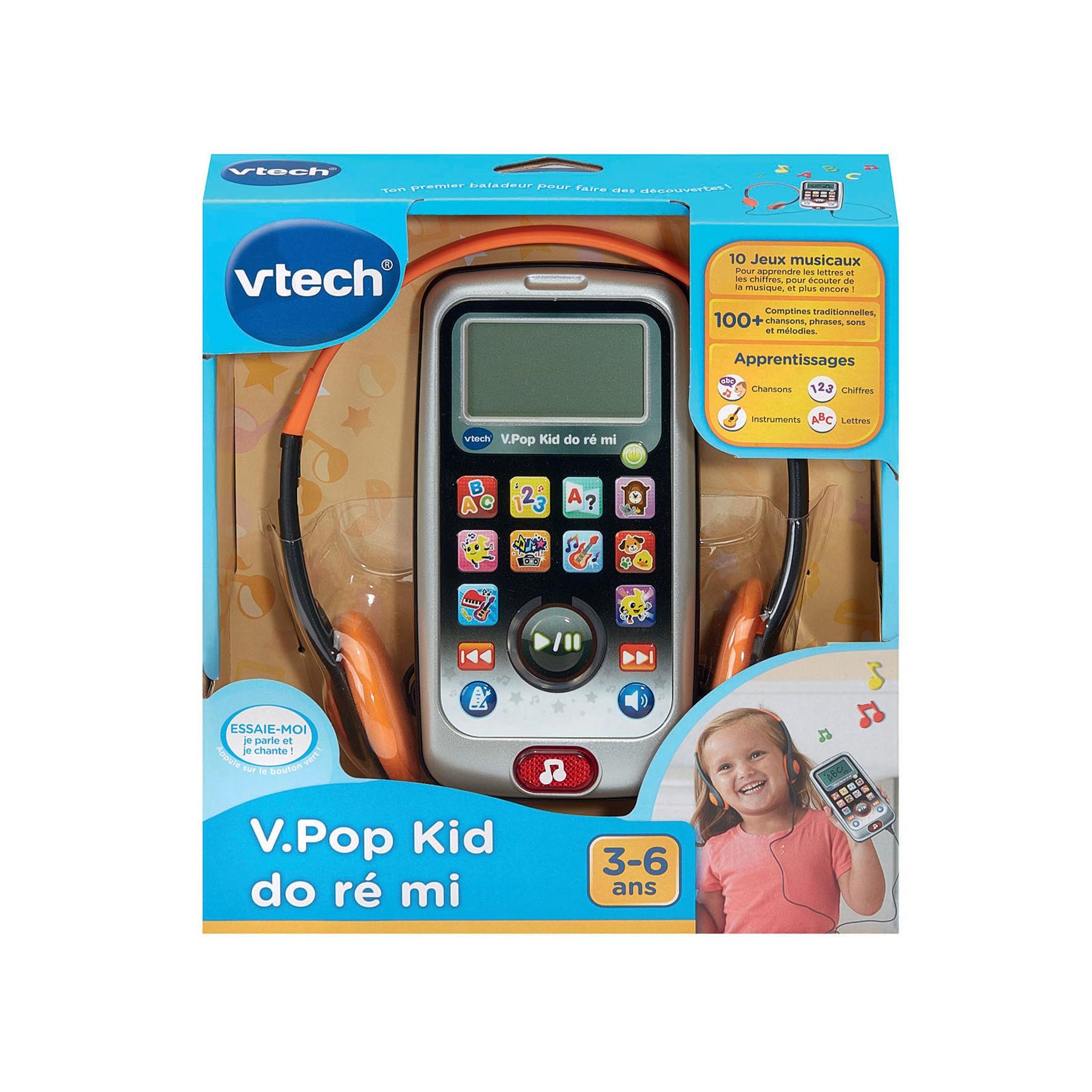 Voir la diapositive 1 : VTECH Lecteur V Pod Kid DO RE MI