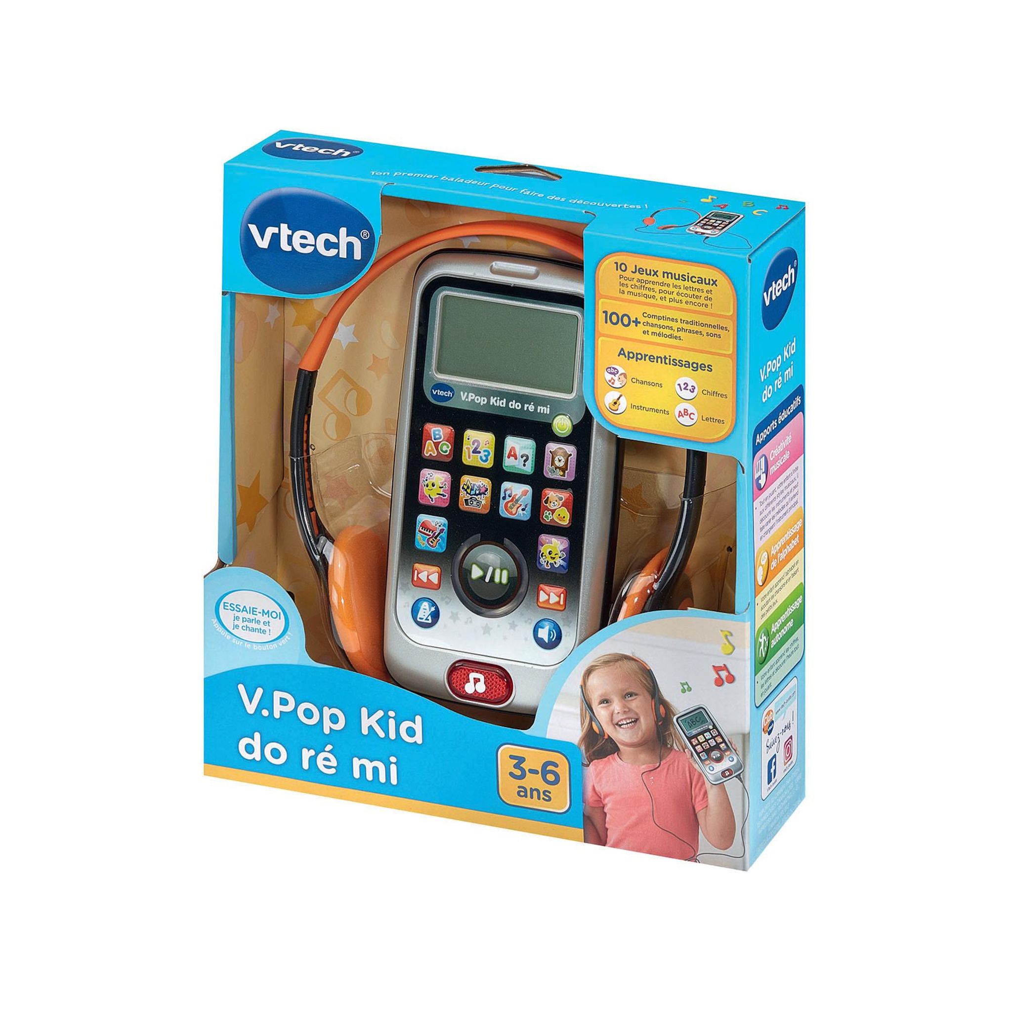 Voir la diapositive 4 : VTECH Lecteur V Pod Kid DO RE MI