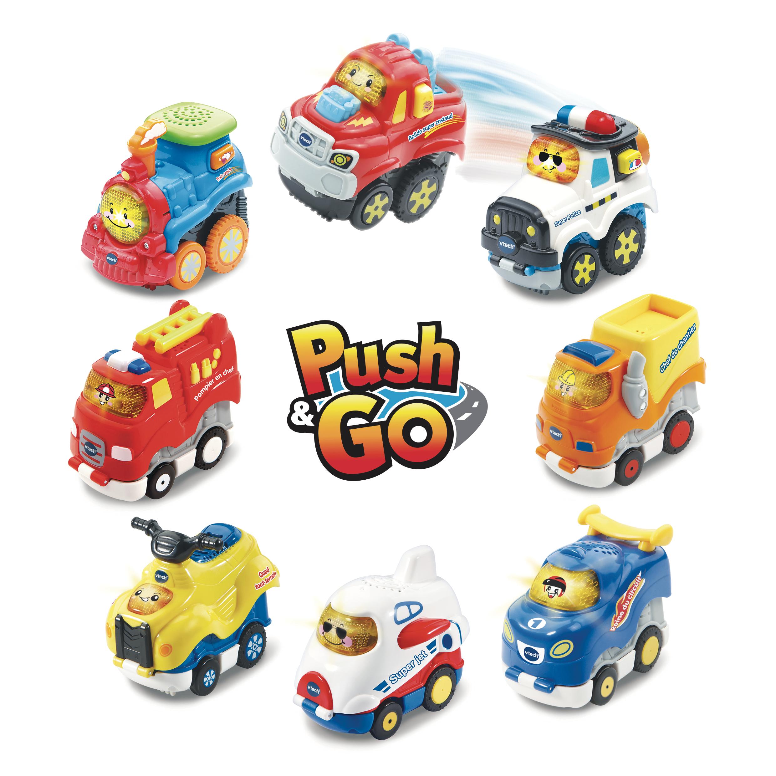 VTECH Vehicules Tut Tut Bolides - Véhicules Push & Go