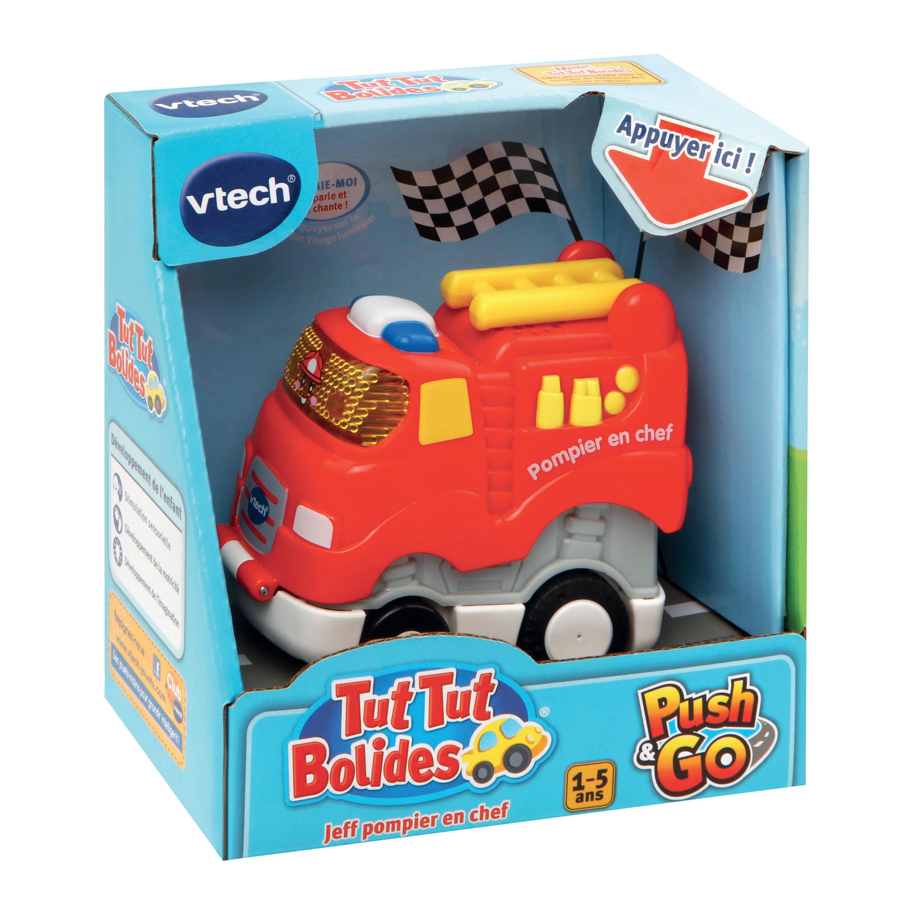 Voir la diapositive 14 : VTECH Vehicules Tut Tut Bolides - Véhicules Push & Go