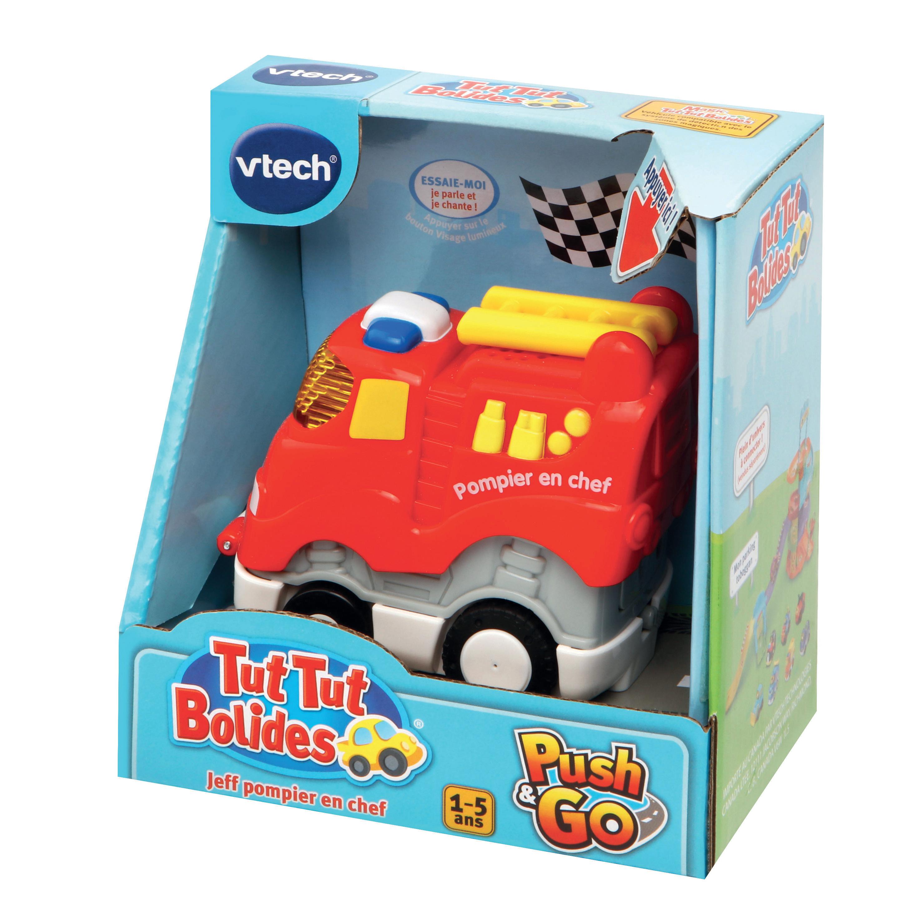 Voir la diapositive 15 : VTECH Vehicules Tut Tut Bolides - Véhicules Push & Go