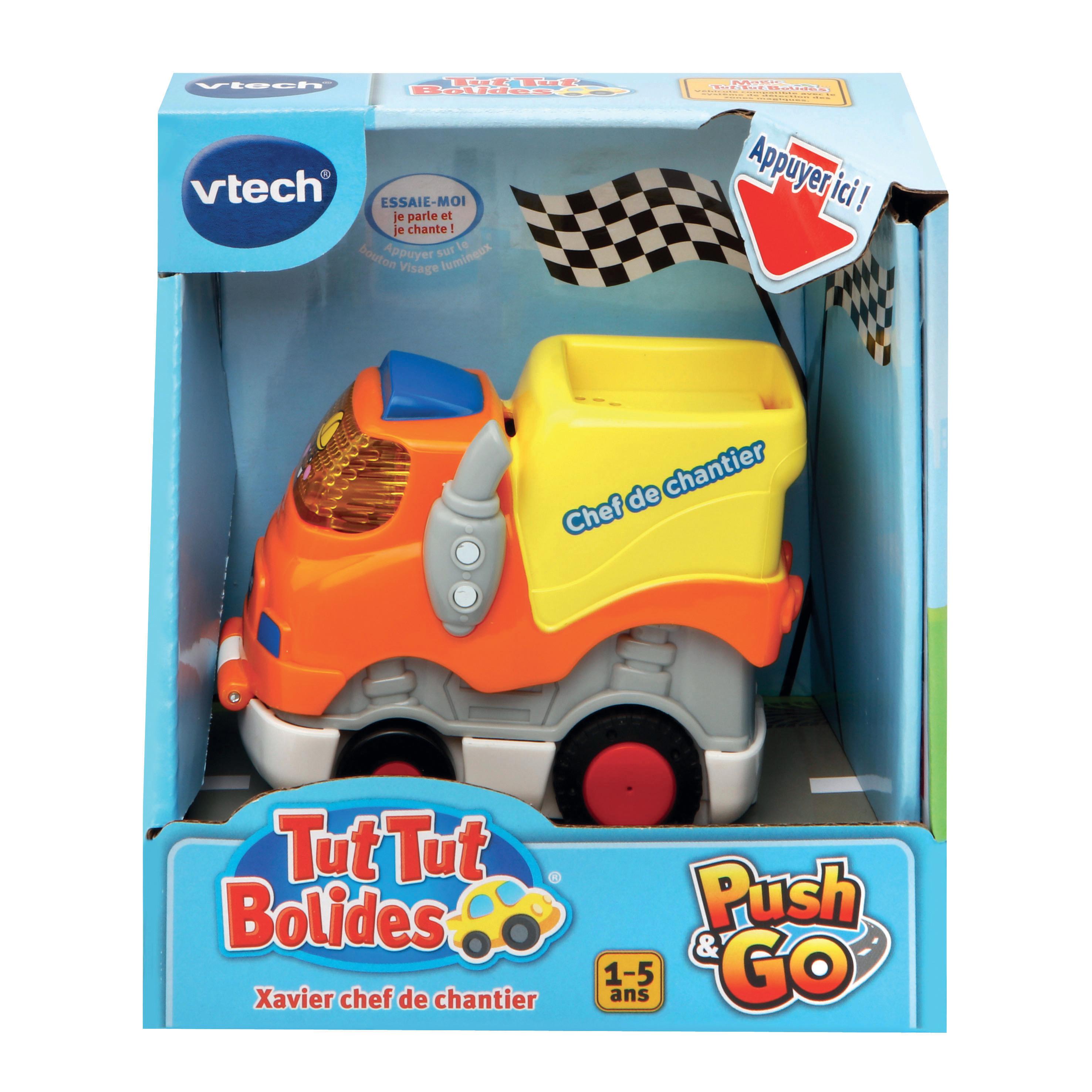 Voir la diapositive 16 : VTECH Vehicules Tut Tut Bolides - Véhicules Push & Go