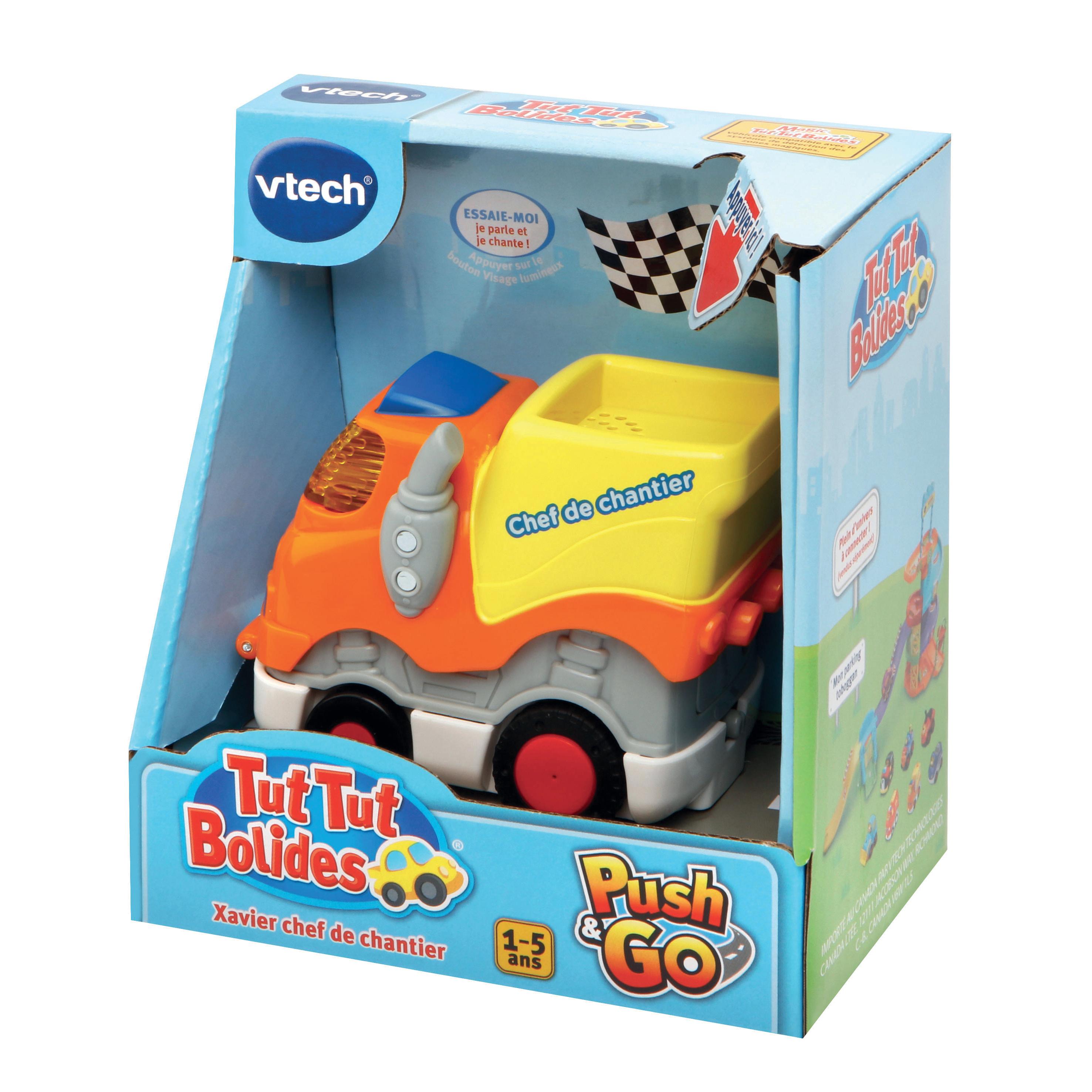 Voir la diapositive 18 : VTECH Vehicules Tut Tut Bolides - Véhicules Push & Go