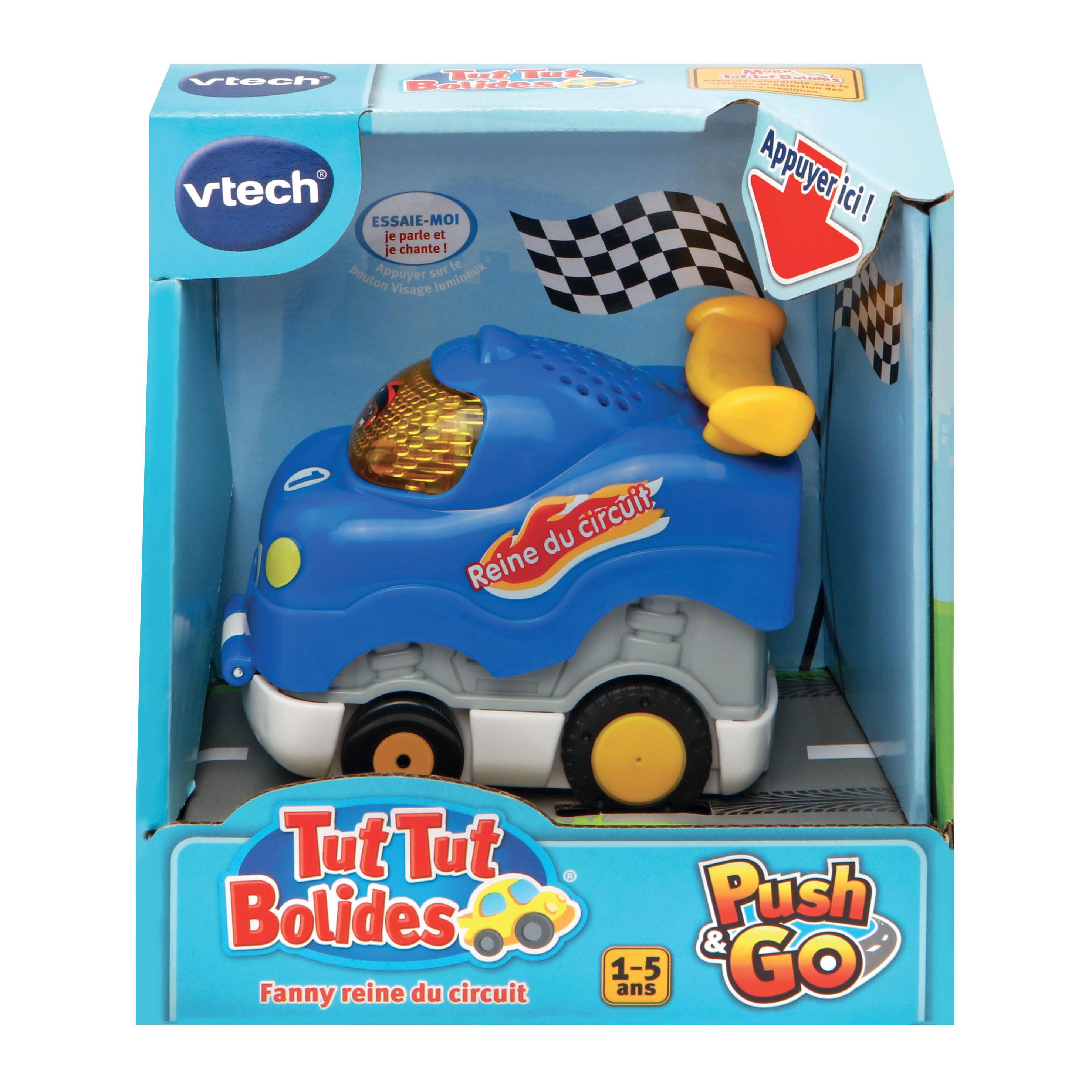 Voir la diapositive 19 : VTECH Vehicules Tut Tut Bolides - Véhicules Push & Go