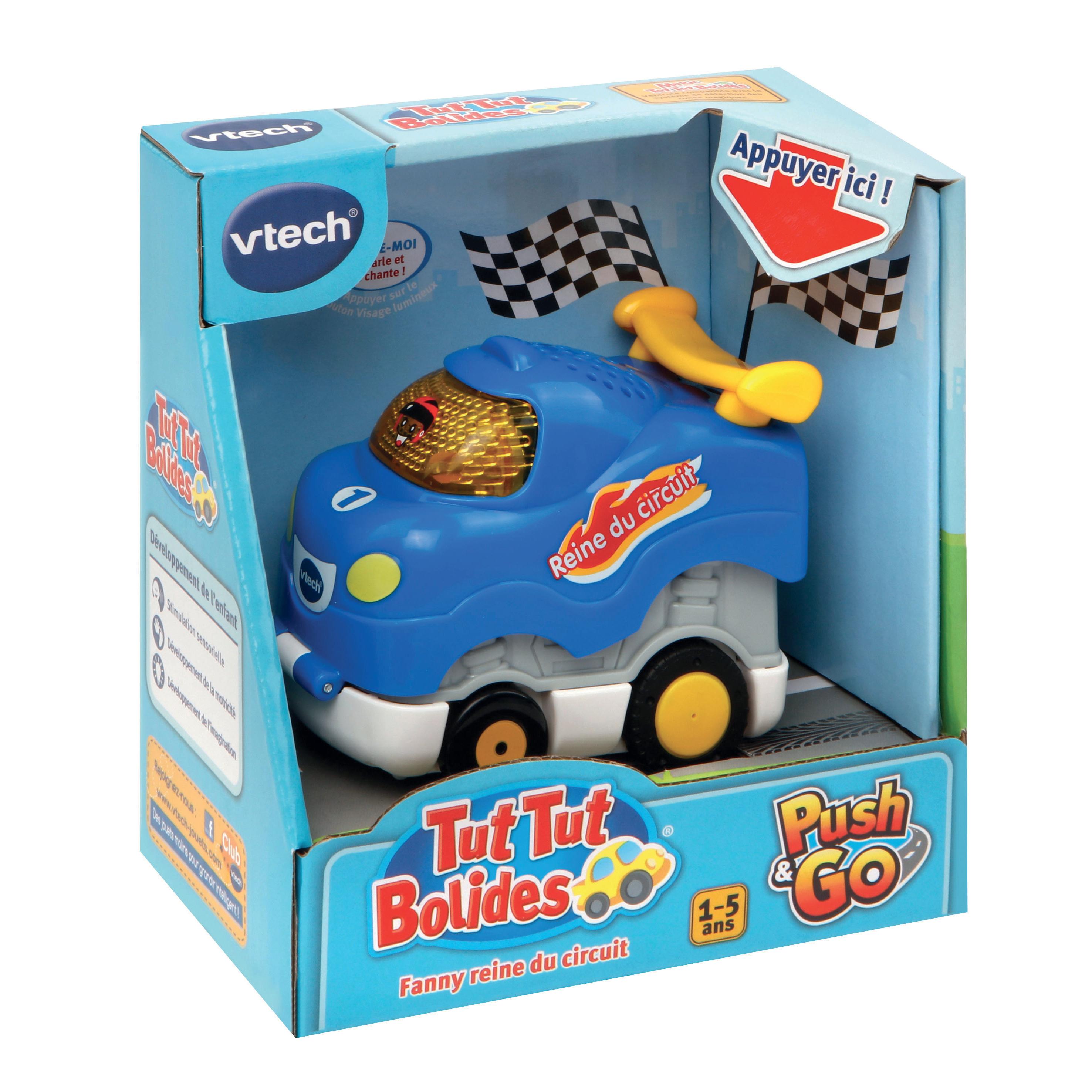 Voir la diapositive 20 : VTECH Vehicules Tut Tut Bolides - Véhicules Push & Go