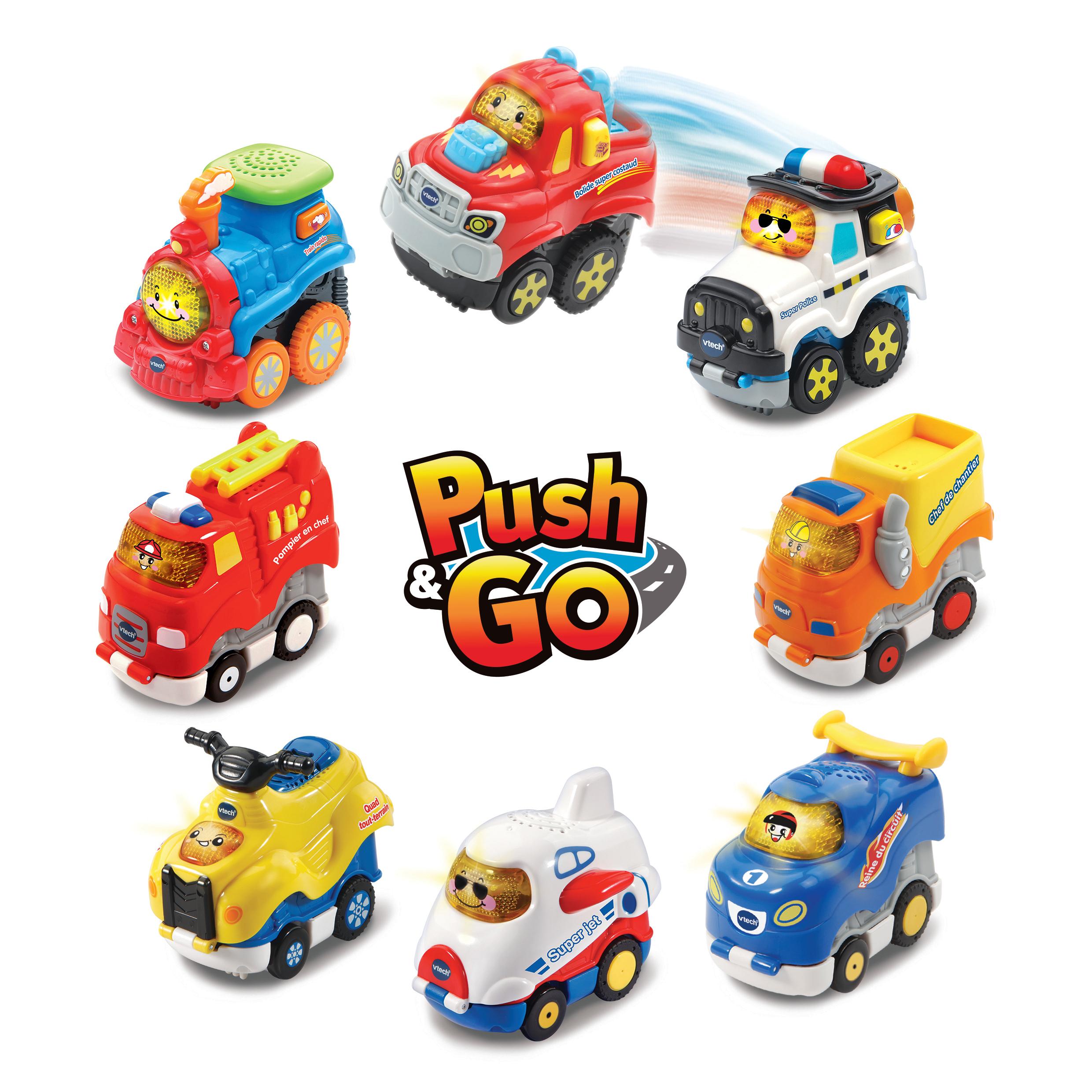 Voir la diapositive 25 : VTECH Vehicules Tut Tut Bolides - Véhicules Push & Go