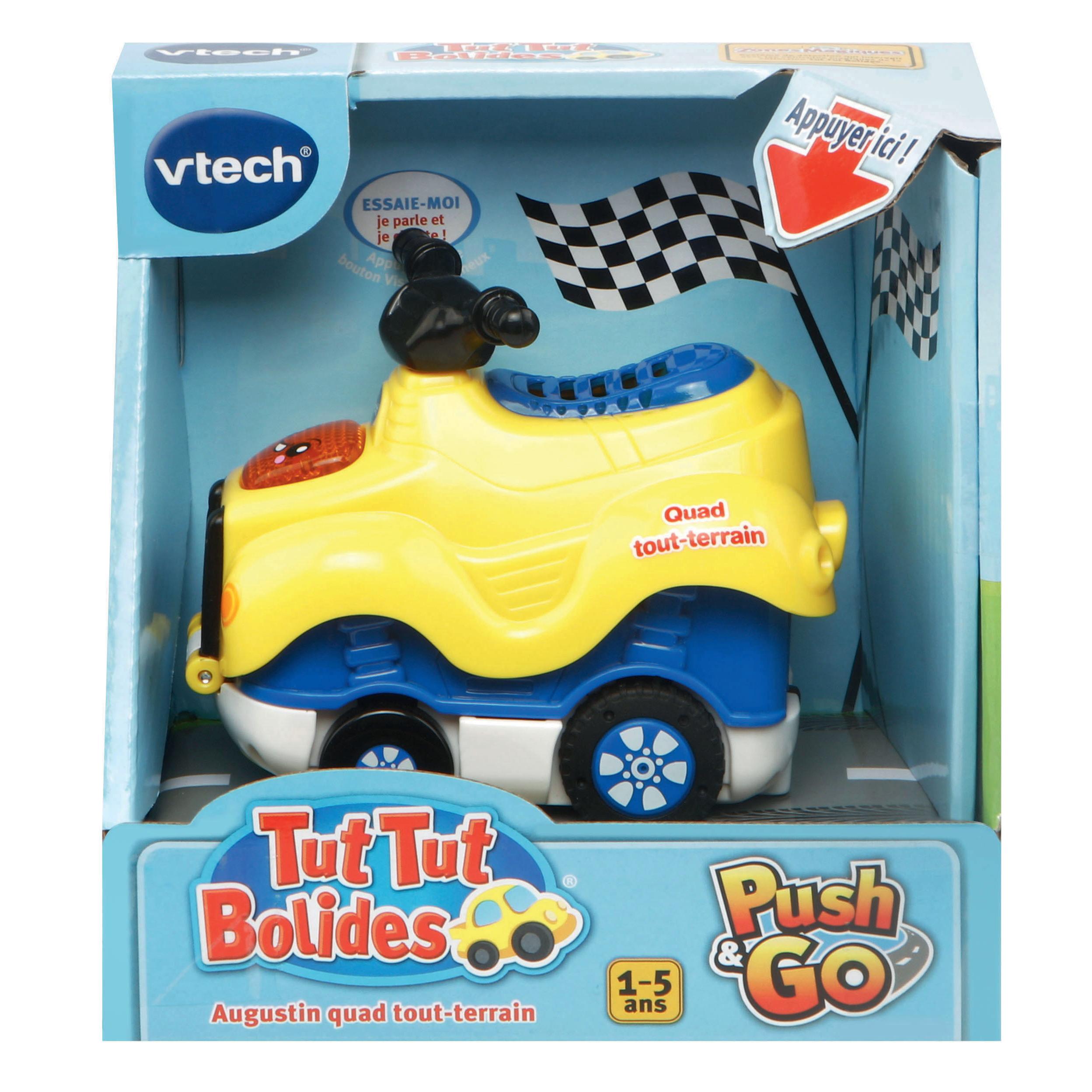 Voir la diapositive 10 : VTECH Vehicules Tut Tut Bolides - Véhicules Push & Go
