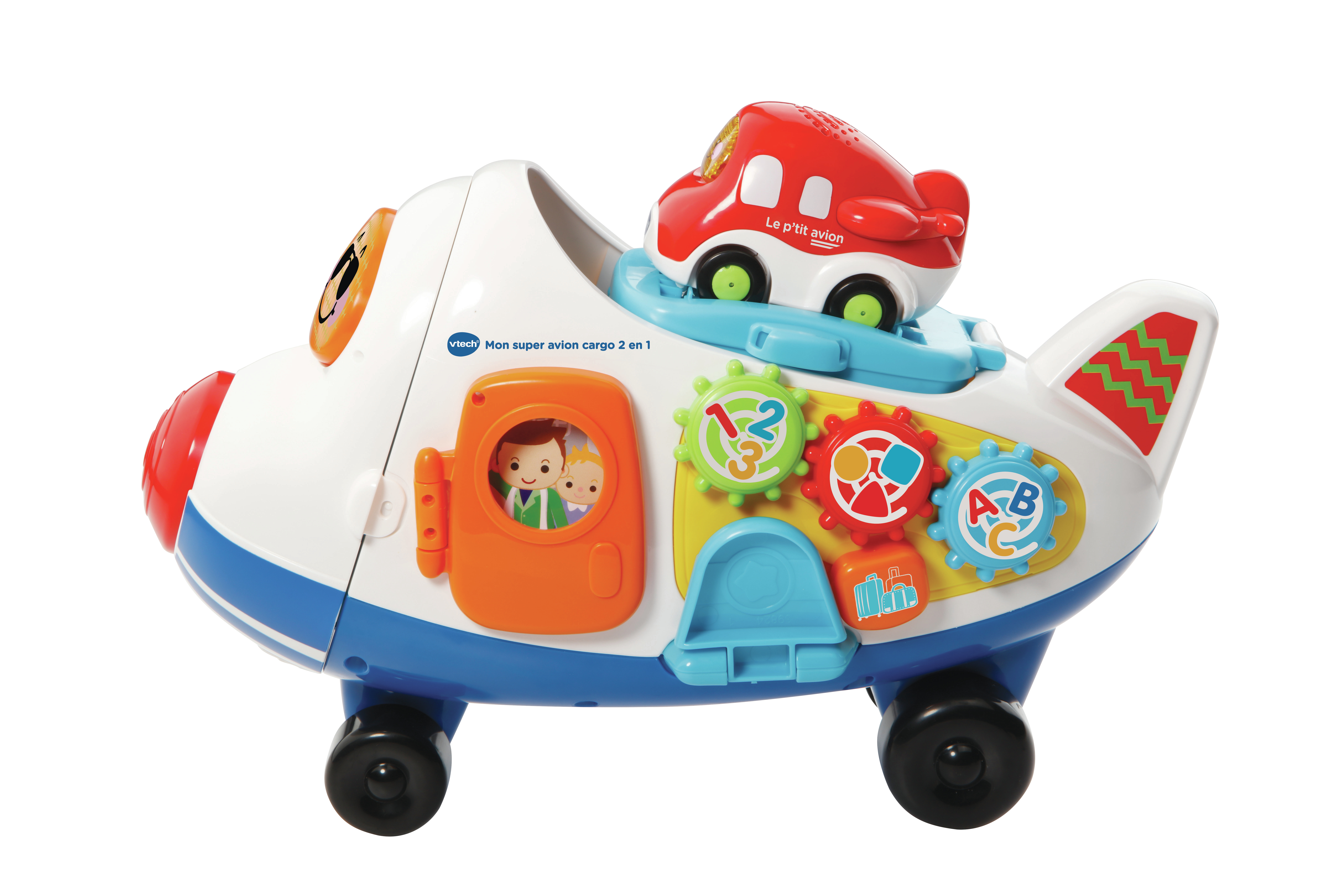 Voir la diapositive 4 : VTECH Mon Super Avion Cargo 2 en 1 Tut Tut Boldies