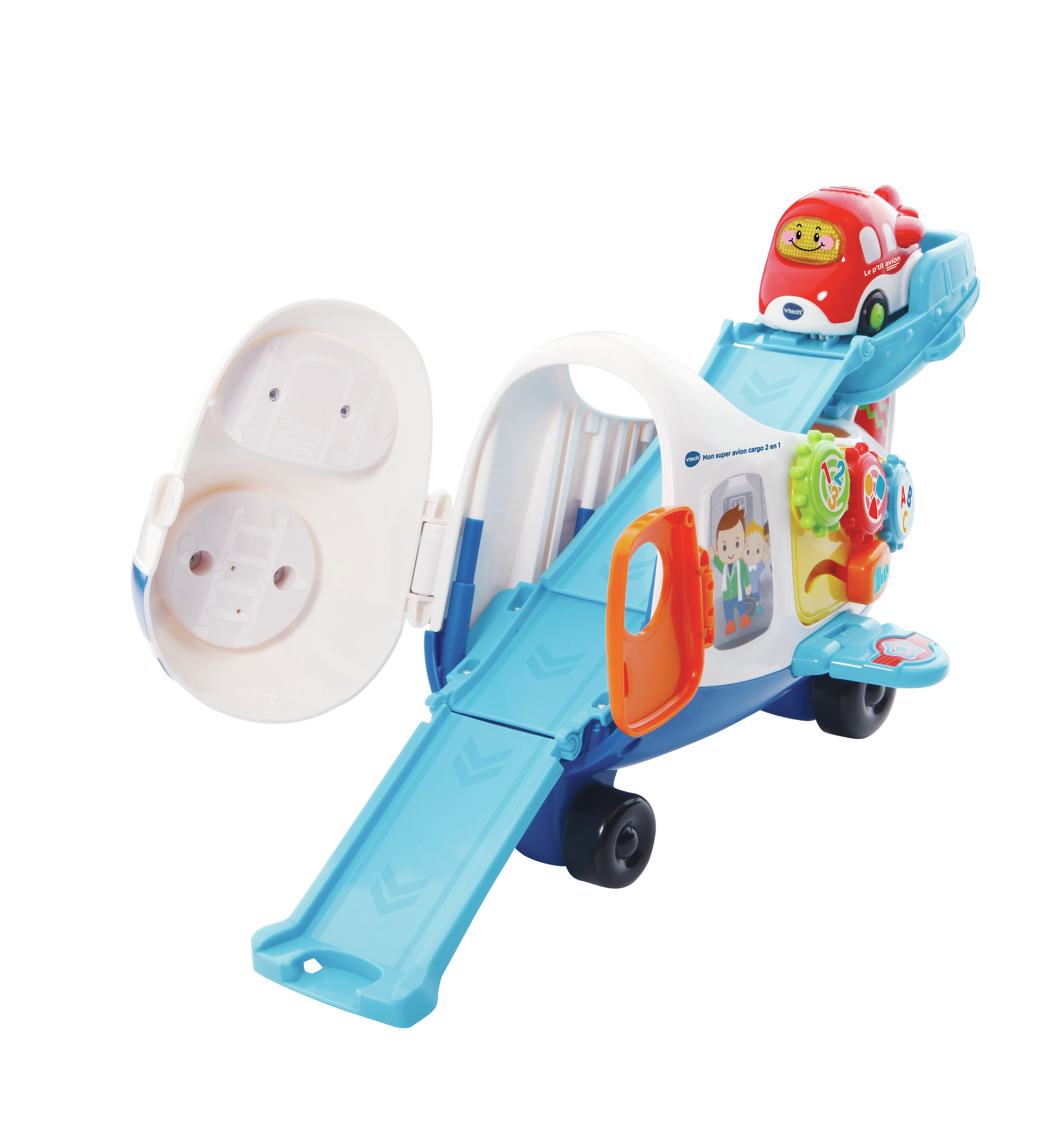 Voir la diapositive 5 : VTECH Mon Super Avion Cargo 2 en 1 Tut Tut Boldies
