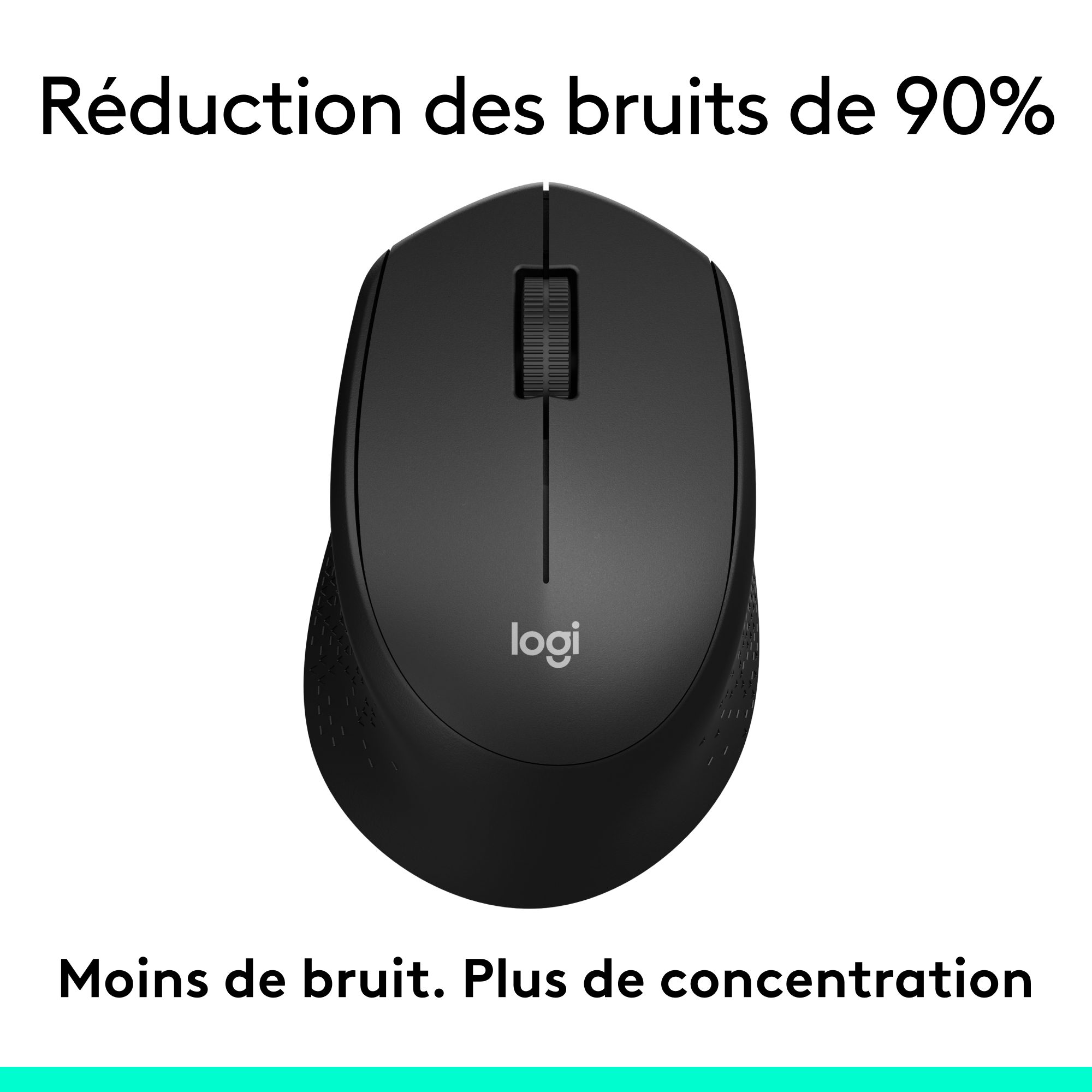 Voir la diapositive 2 : LOGITECH Souris Sans Fil M330 Silent PLUS pour PC/Mac