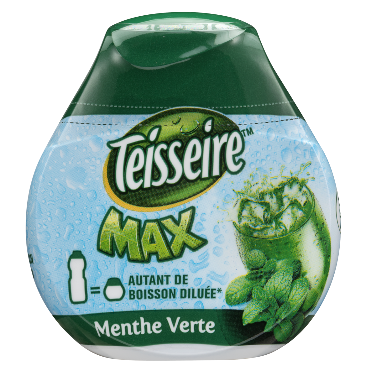 TEISSEIRE Sirop max concentré menthe verte 66ml