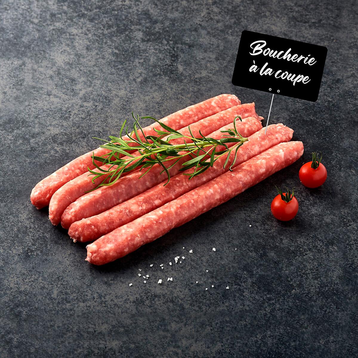 MON BOUCHER Chipolatas aux herbes 5 pièces 400 g à 480 g