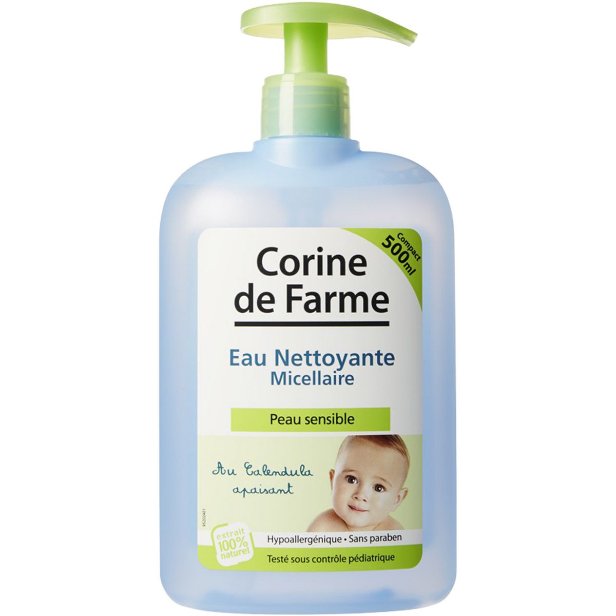 CORINE DE FARME Eau nettoyante micellaire bébé 500ml