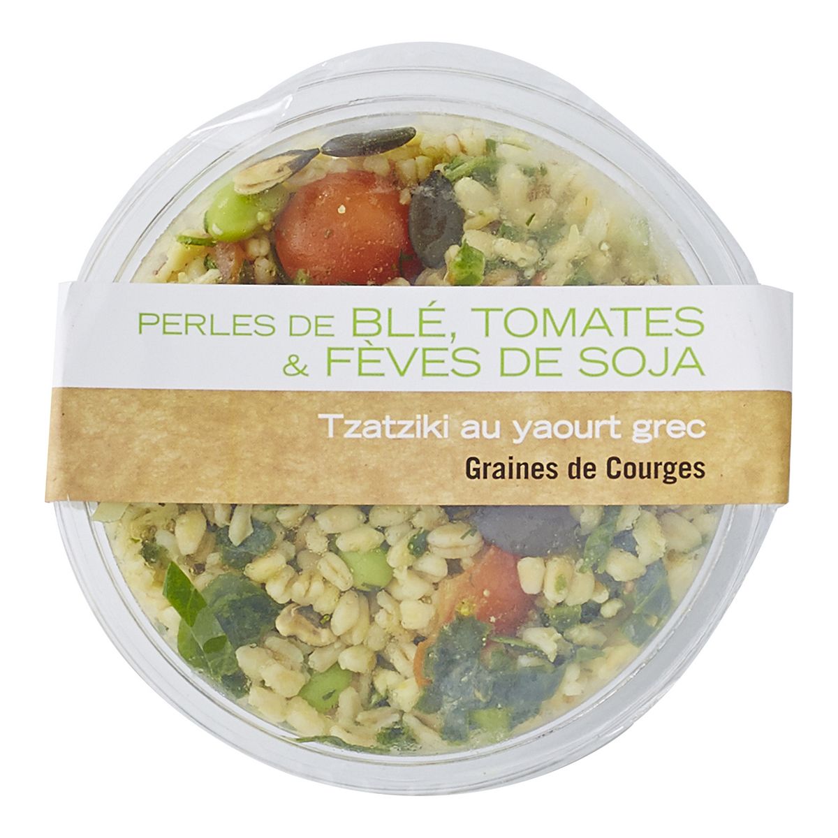 MIX Perle de blé tomates fèves de soja tzatziki 280g
