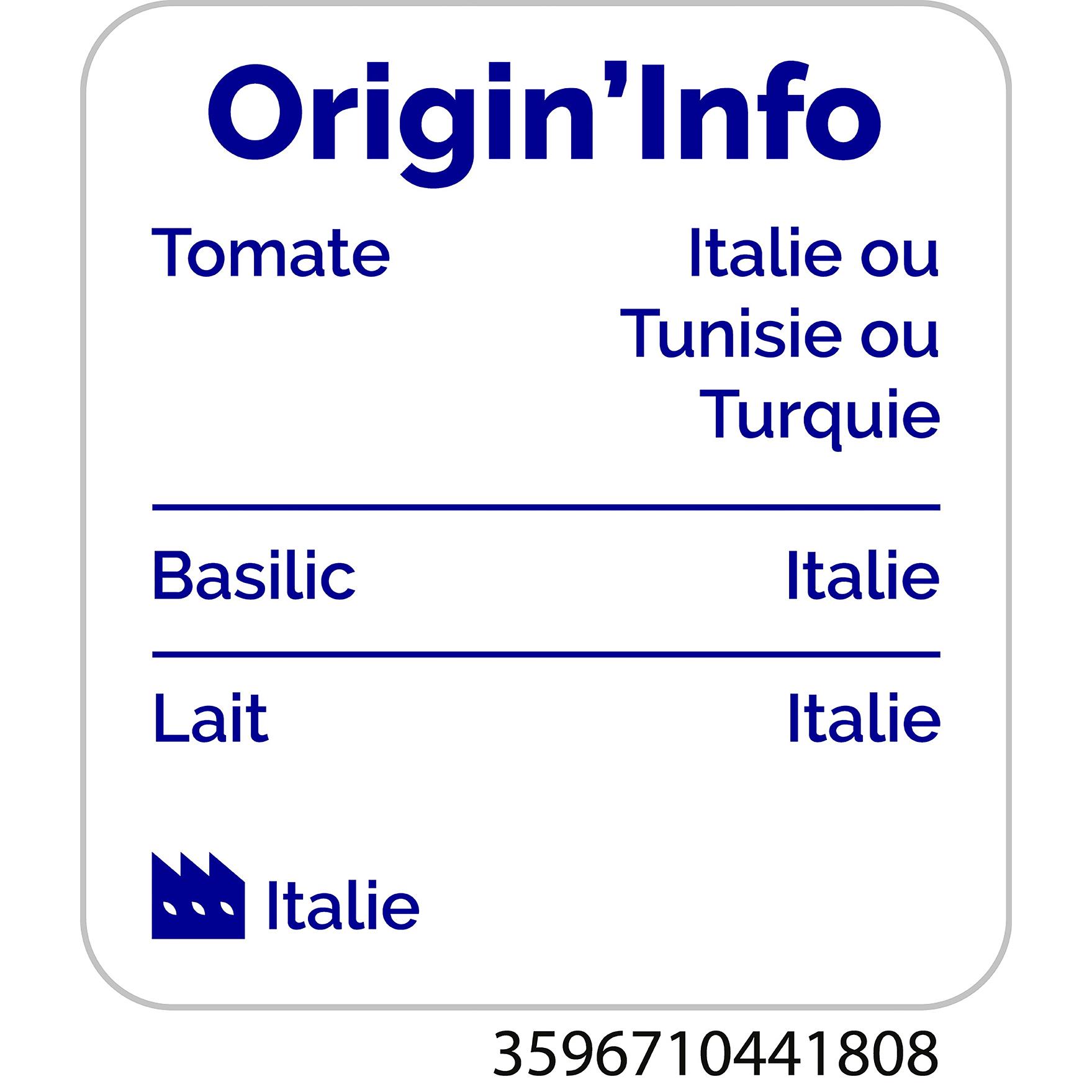 Voir la diapositive 4 : AUCHAN TAVOLA IN ITALIA Sauce pesto rosso en bocal 185g