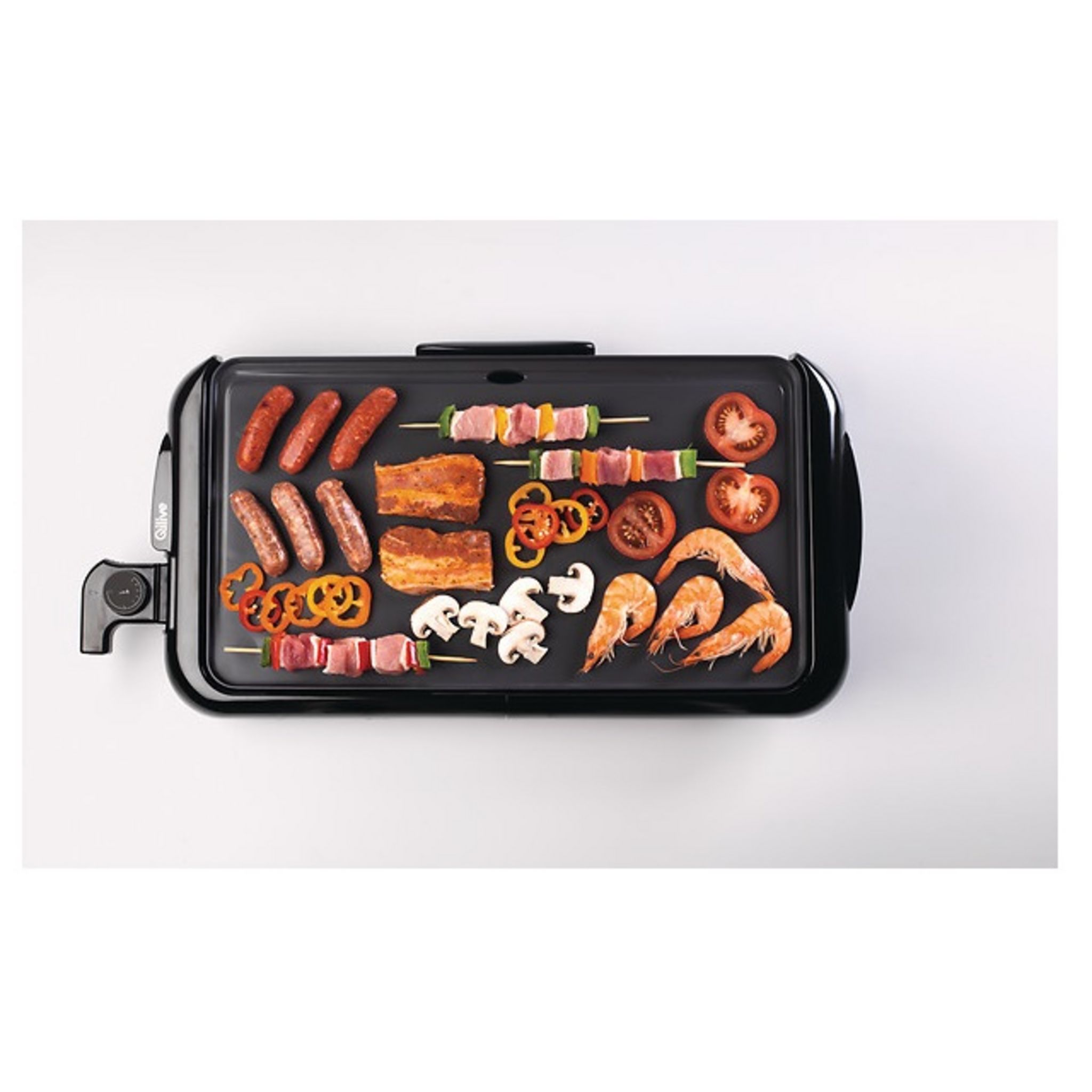 Voir la diapositive 1 : QILIVE Plancha électrique Q.5886 - Noir