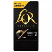 FAUBOURG CAFE Capsules de café le gourmet 100% arabica bio compatibles  Nespresso 10 capsules 53g pas cher 