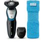 Voir la diapositive 1 : PHILIPS Rasoir électrique AquaTouch S5070/65