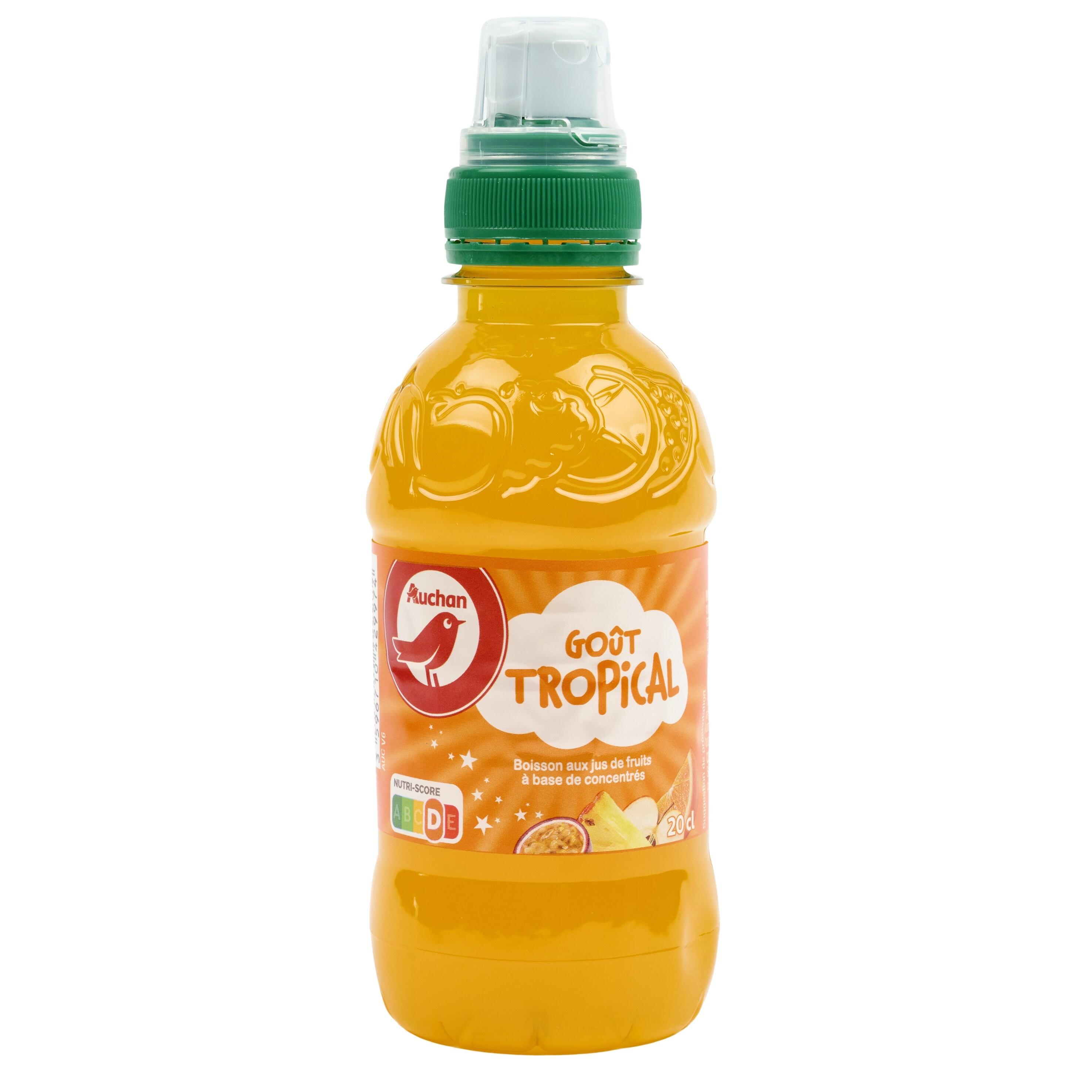 Voir la diapositive 2 : RIK&ROK Boisson aux jus de fruits goût tropical 20cl