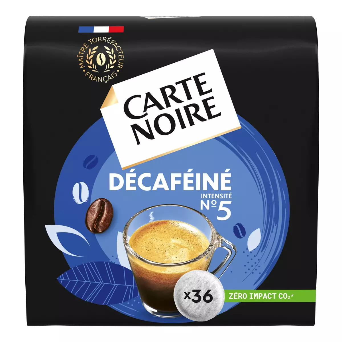 Café Décaféiné x36 Carte Noire pour Senseo® 