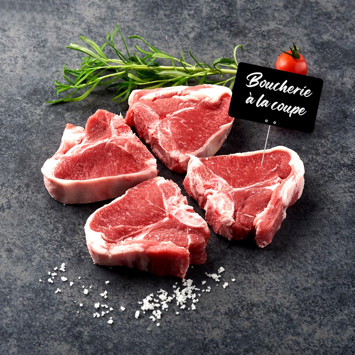 MON BOUCHER Côte filet d'agneau *** à griller Label Rouge 2 portions 200 g à 280 g