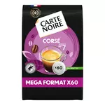 CARTE NOIRE Dosettes de café corsé intensité 7 compatibles Senseo 60 dosettes 420g