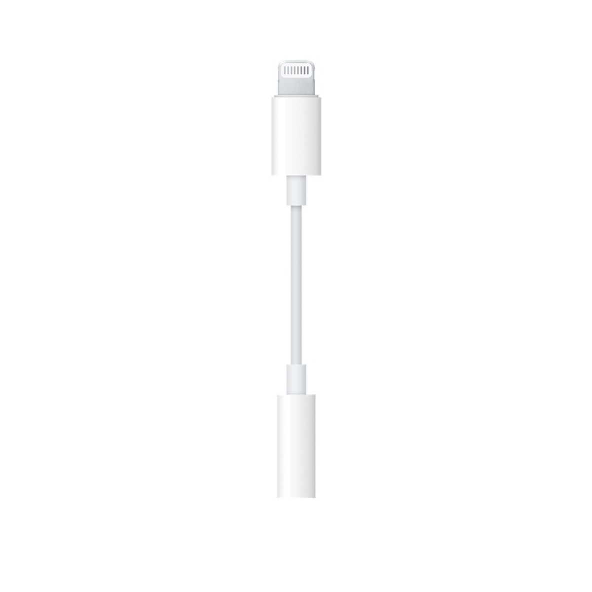APPLE Adaptateur Lightning vers Mini-jack 3.5 mm - Blanc