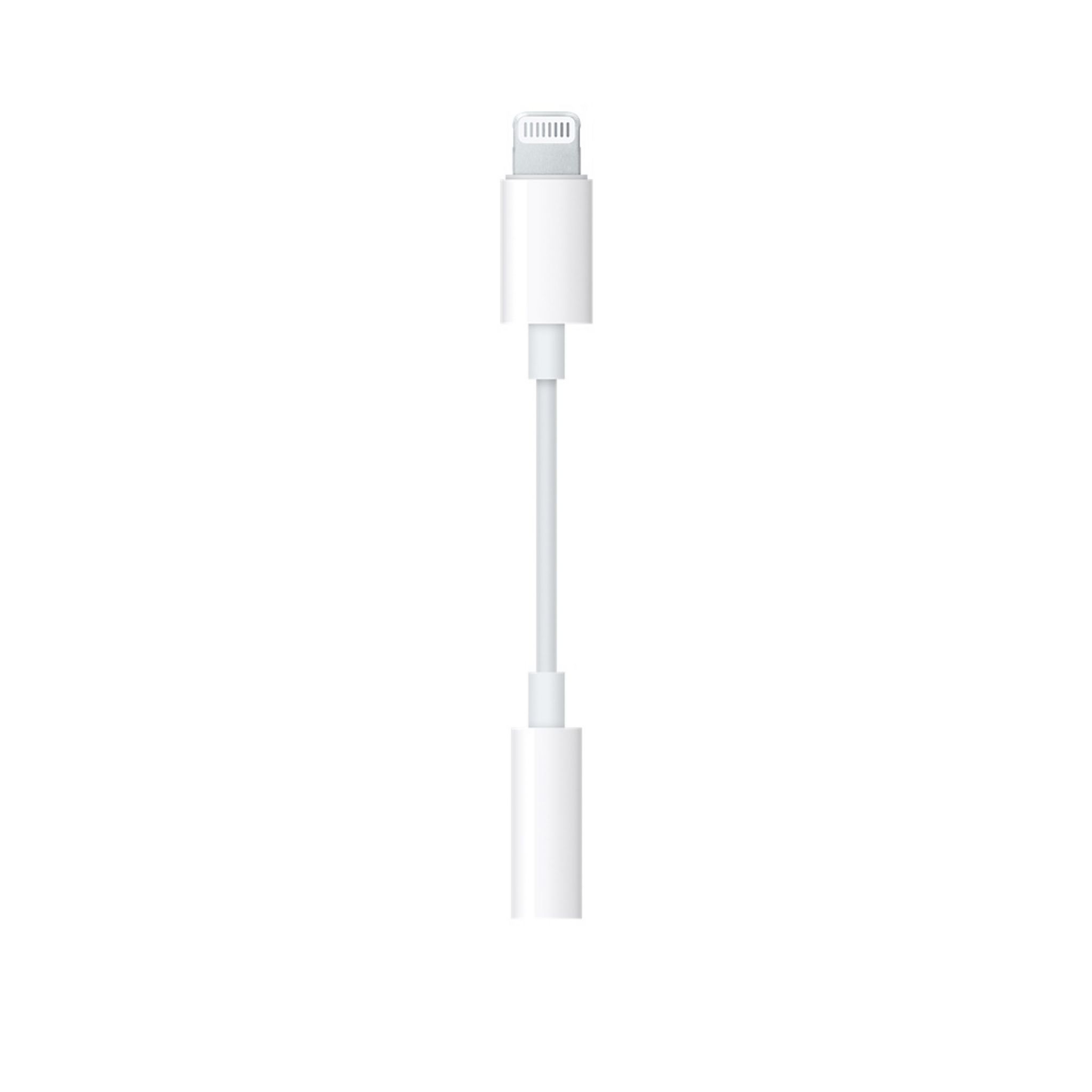 Voir la diapositive 3 : APPLE Adaptateur Lightning vers Mini-jack 3.5 mm - Blanc