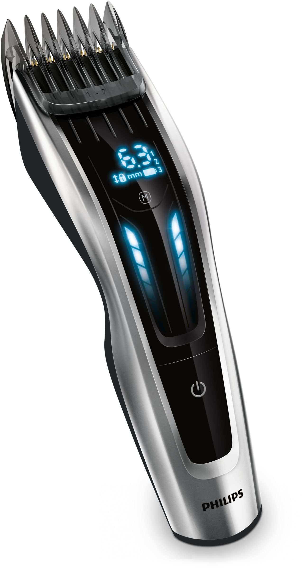 Voir la diapositive 9 : PHILIPS Tondeuse à cheveux HC9450/15 Series 9000