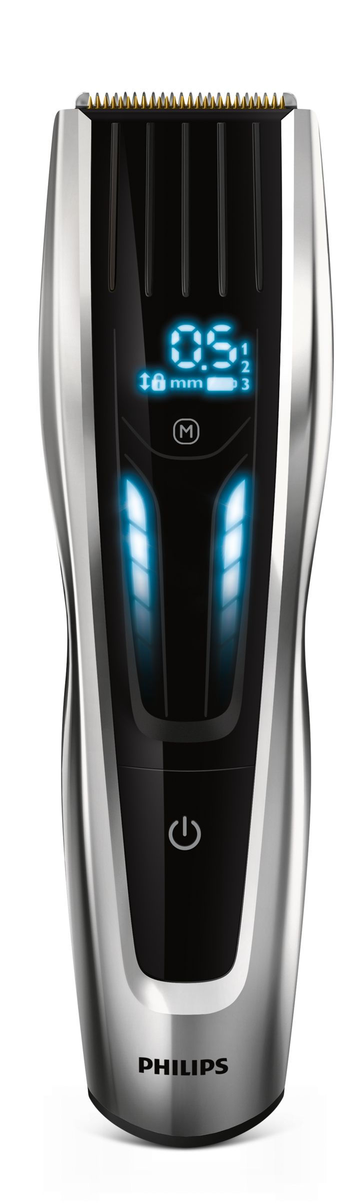 Voir la diapositive 10 : PHILIPS Tondeuse à cheveux HC9450/15 Series 9000